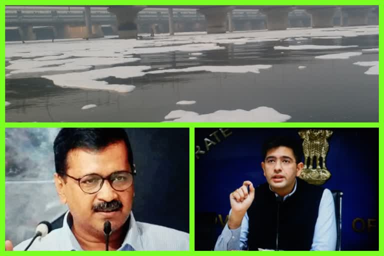 kejriwal directs to delhi jal board on pollution free yamuna