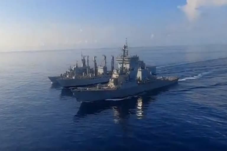 Phase 2 of multilateral naval exercise 'Malabar 2020' underway in the Western Indian Ocean region