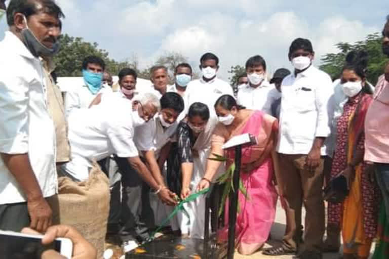 grain purchase centres at miryalaguda and damaracherla in nalgonda