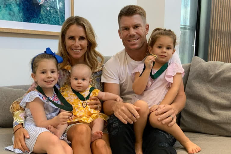 David Warner's middle child a fan of Virat Kohli: Warner wife Candice