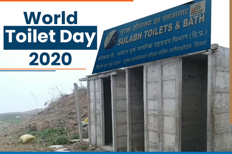 special story of etv bharat on World Toilet Day 2020