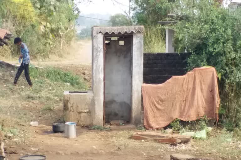 ODF declared but toilet problem continues in chhindwara