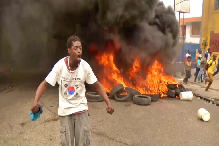 Protests in Haiti call for President's resignation