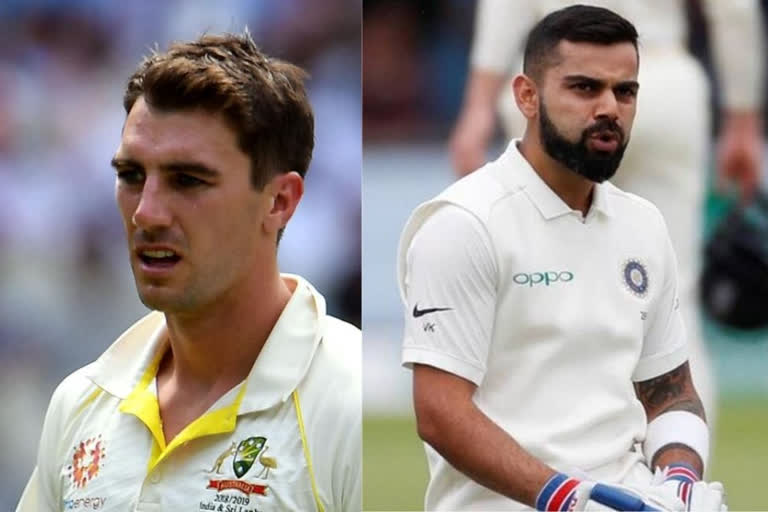 Pat Cummins, Virat kohli