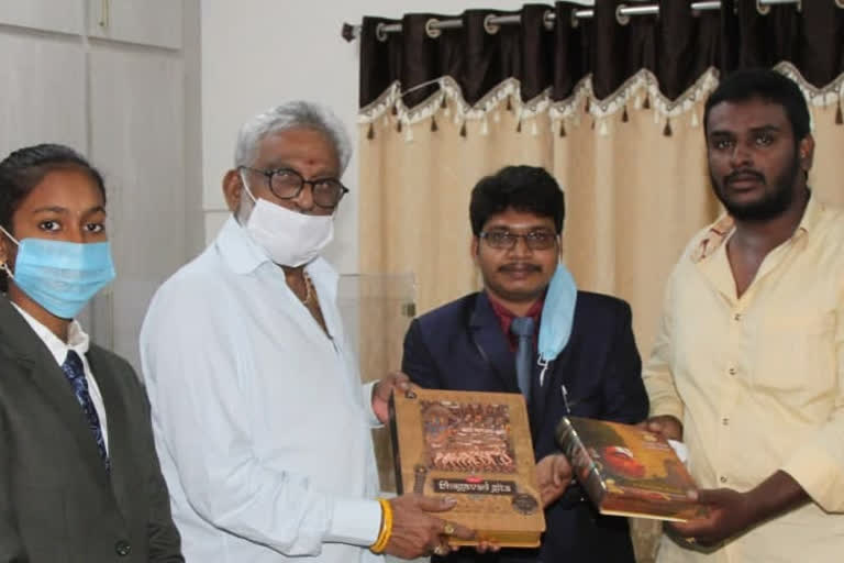 TTD Chairman launches Tirumala speaking books!!