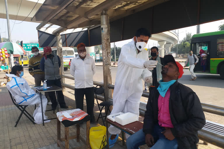 corona testing in gautam budh nagar