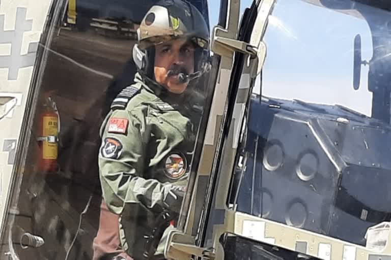 Indian Air Force (IAF) chief, Air Chief Marshal Rakesh Kumar Singh Bhadauria took a sortie in the indigenous Light Combat Helicopter