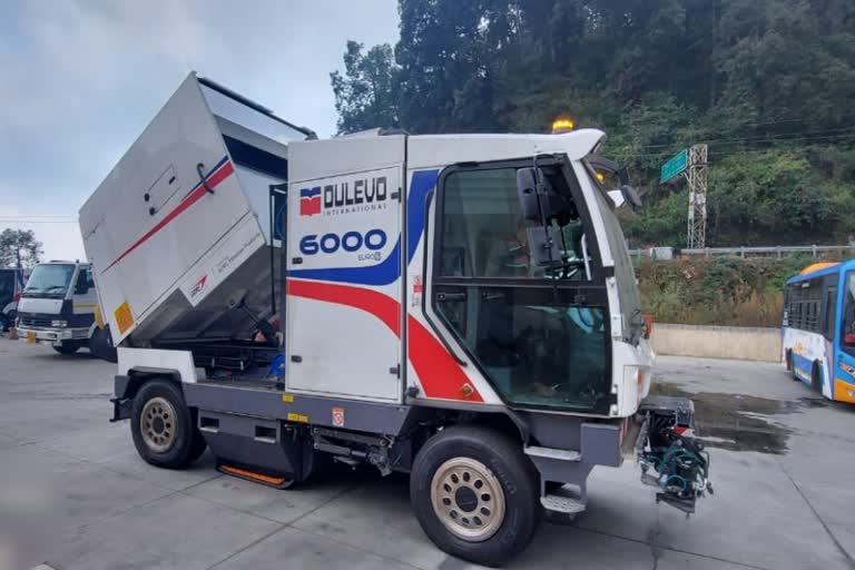 shimla sweeping machines van