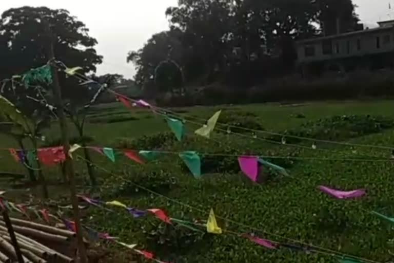 CHHATH PUJA PREPARATION IN HAFLONG