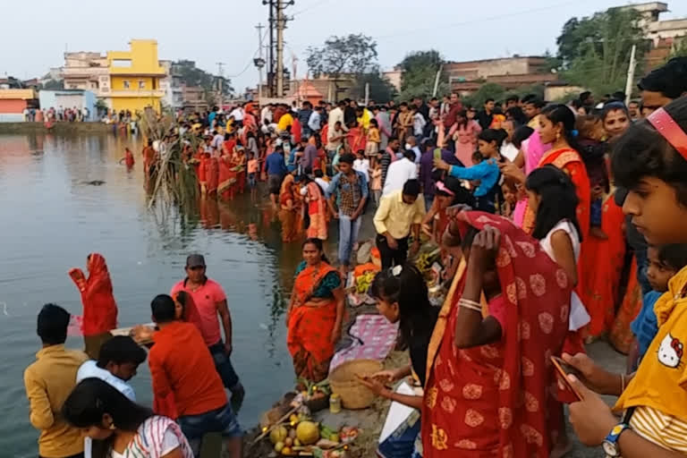 Chhath puja in koderma