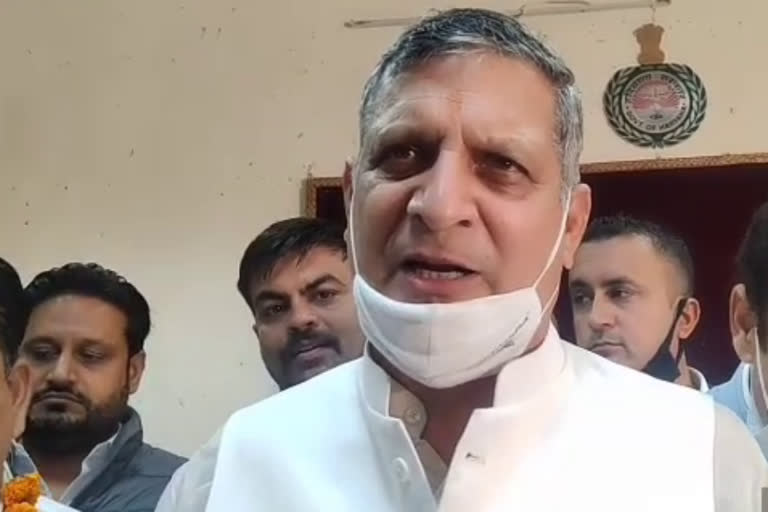 Kanwarpal Gurjar on agriculture laws protest