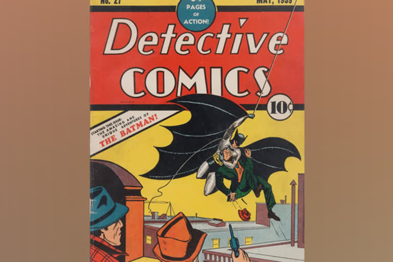 First 'Batman' comic sells for record USD 1.5 million  'Batman' comic  'Batman' comic sells for record USD 1.5 million  ആദ്യത്തെ 'ബാറ്റ്മാൻ' കോമിക്ക്  1.5 ദശലക്ഷം ഡോളറിന് വിറ്റു  വാഷിങ്ടൺ  ഹെറിറ്റേജ് ലേലം