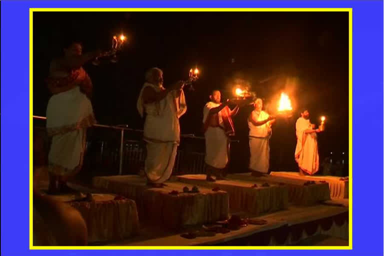 Special puja at sankal bagh Pushkar Ghat