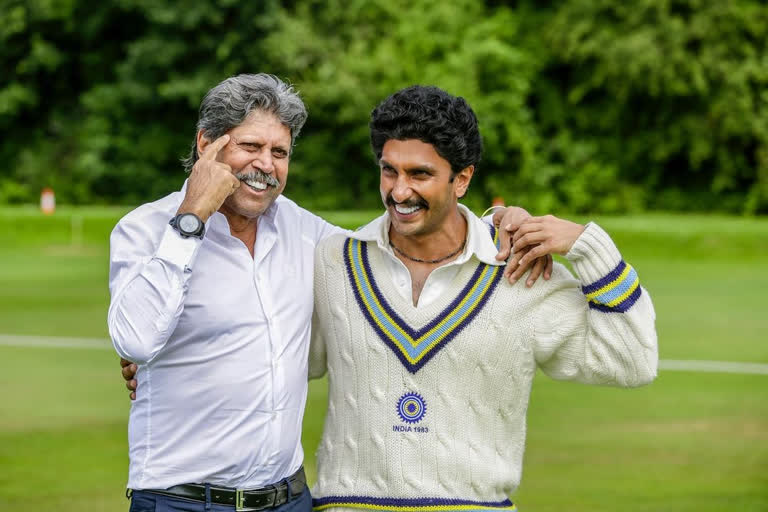 ranveer singh as kapil dev