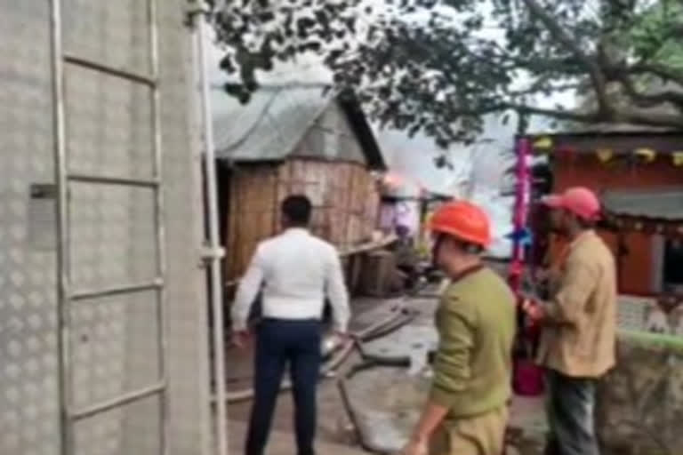 Over 10 houses gutted in fire in Assam's Jorhat