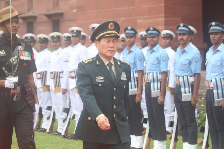 Chinese Defence Minister Chinese Defence Minister to visit Nepal Wei Fenghe to visit Nepal Indian Foreign Secretary Harsha Vardan Shringla Harsha Vardan Shringla's Nepal visit Wei Fenghe's Nepal visit China's People's Liberation Army Chinese President Xi Jinping Nepal Communist Party Nepal China Nepal China affair Nepal Sino ties சீன பாதுகாப்புத்துறை அமைச்சர் நேபாளம் வெய் ஃபென்கி ஹர்ஷ வர்தன் ஷ்ரிங்லா