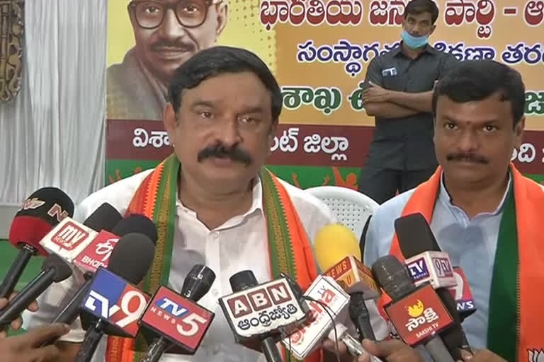 bjp leaders objection on vijayasai reddy letter of bhogapuram air port