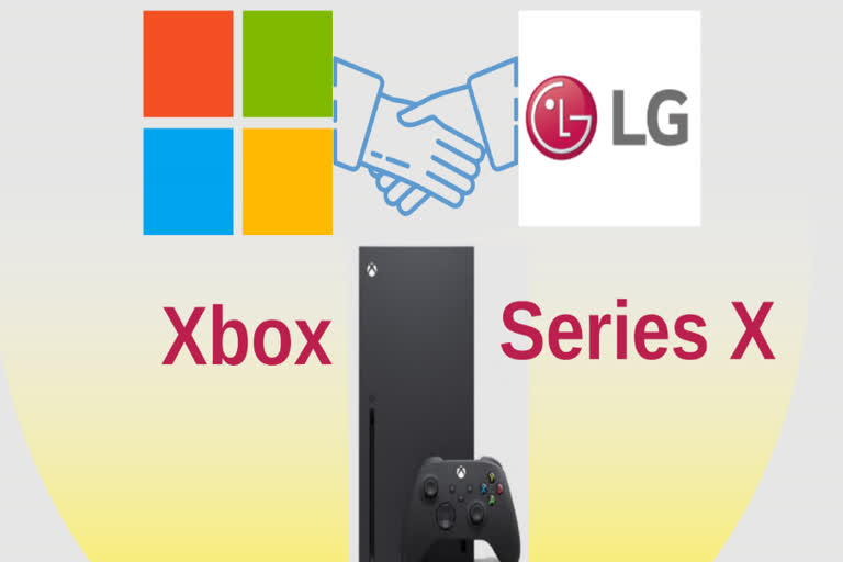 LG Electronics and Microsoft in agreement,Xbox Series X console promotion