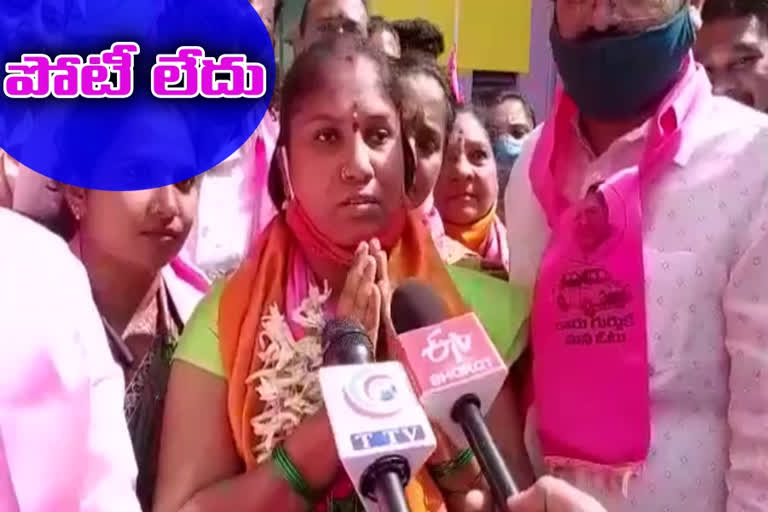 boudha nagar trs candidate campaign in ghmc elections