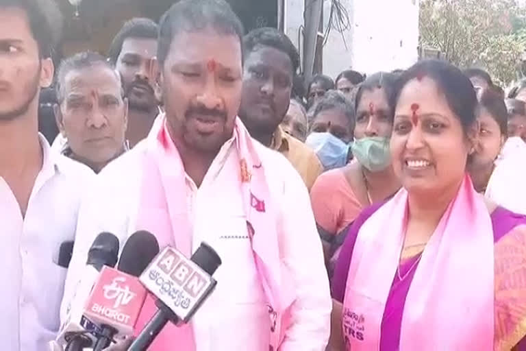 warangal mp pasunuri dayakar campaign in ghmc elections