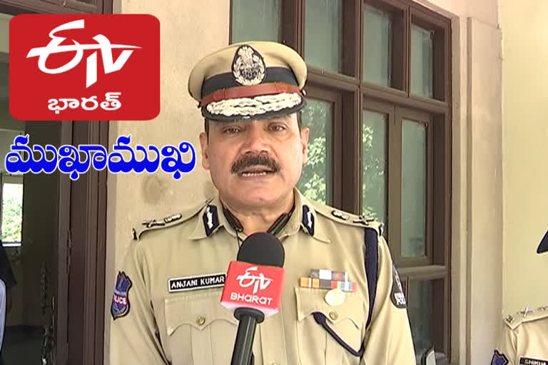 hyderabad cp anjani kumar spoke on ghmc elections