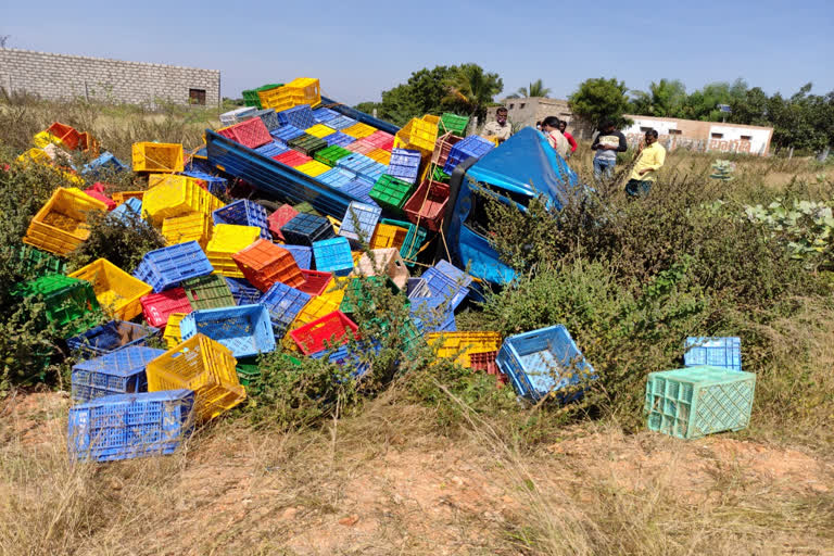 road accident at p. kottapalli