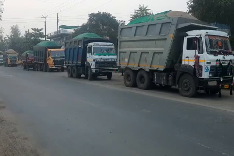 Action against 80 overload dumper