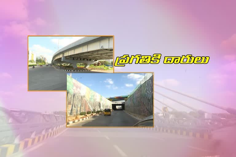 telangana government roads developments in greater hyderabad