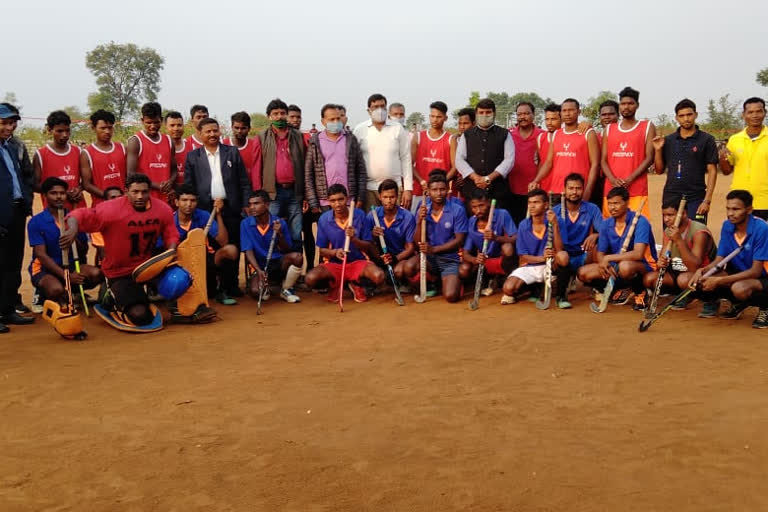 GRD wins tribal pride day hockey tournament in khunti