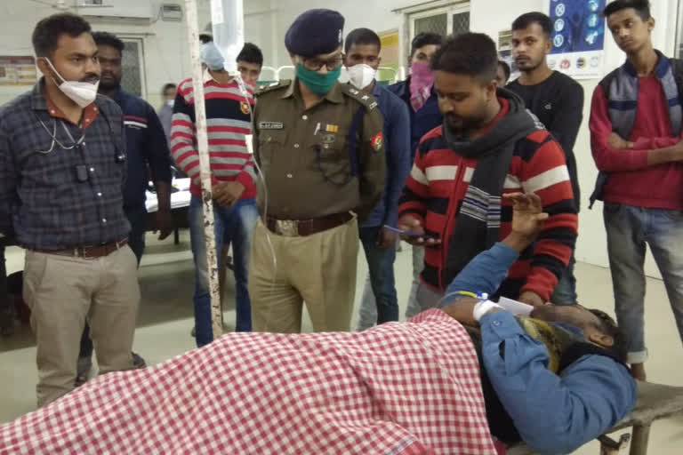 miscreants shot young man in ghazipur