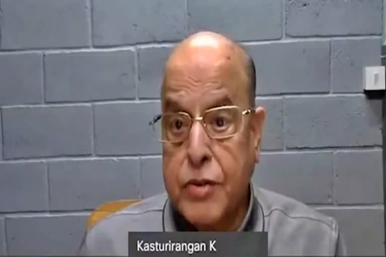 scientist k.kasturi rangan speech in bengaluru tech summit-2020