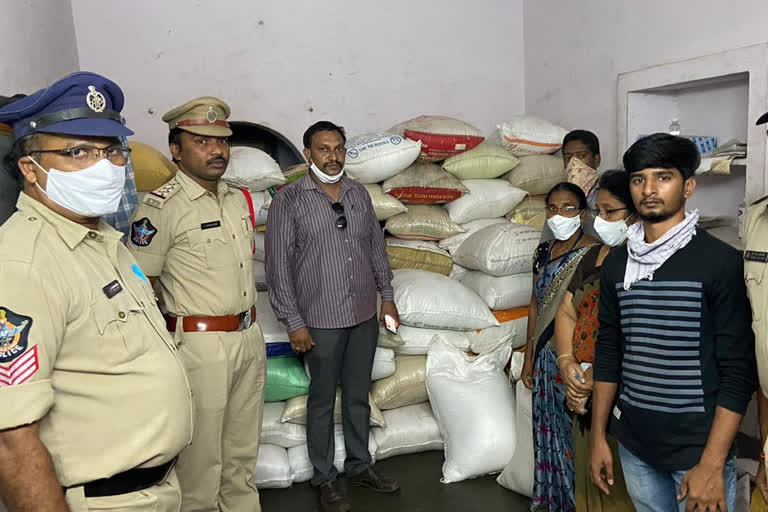 ration rice seized