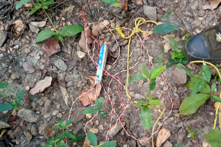 5 kg IED recovered near Konda Savli Camp in Dantewada