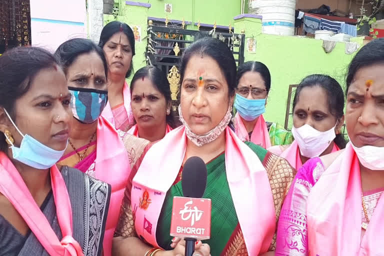 trs candidate election compaign in tarnaka lalapet dividsi