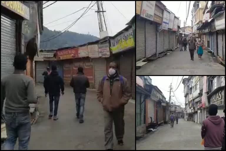 Markets closed in Shimla