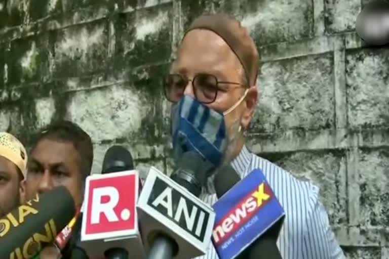 Asaduddin Owaisi barrage against Center