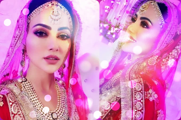 Sana Khan first photo of marriage