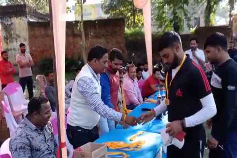 cricket match organized in Giridih