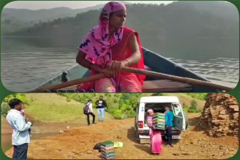 an Anganwadi worker from Nandurbar rows 18 kilometres