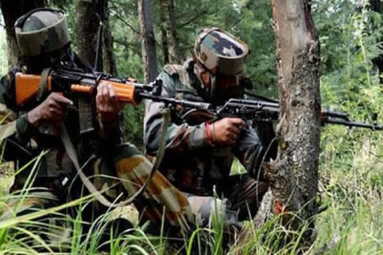 Gunfight between security forces, militants along LoC in Kupwara