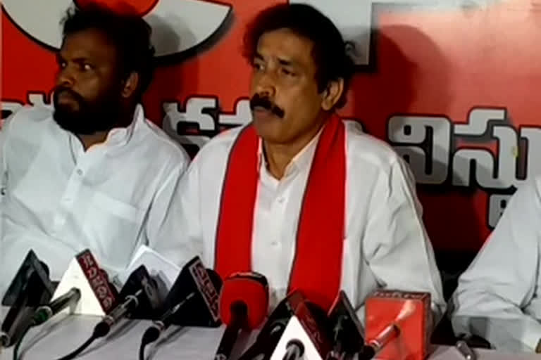 CPI Ramakrishna comments on polavaram