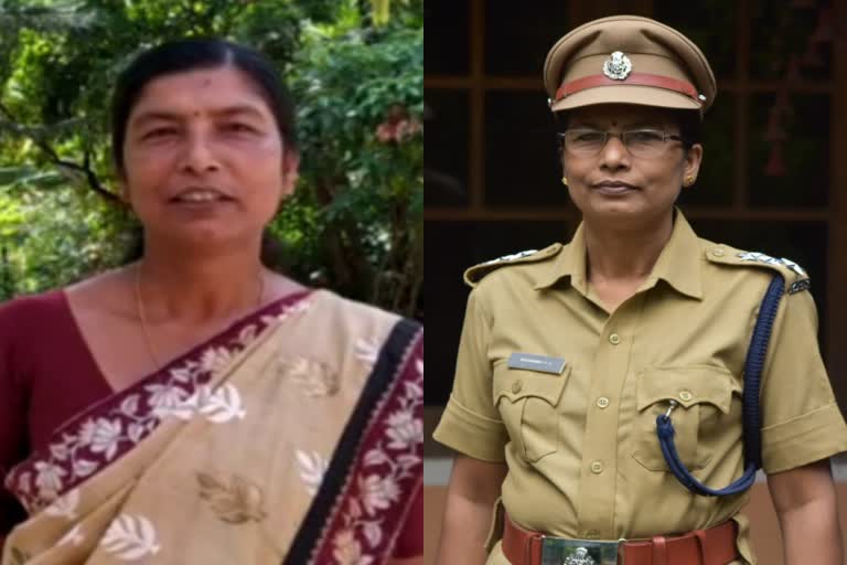 kannur election news  election latest news  Retired Women DySP election  തെരഞ്ഞെടുപ്പ് വാര്‍ത്തകള്‍  യുഡിഎഫ് സ്ഥാനാര്‍ഥി പൊലീസ്  ഡിവൈഎസ്‌പി സ്വര്‍ണമ്മ  dysp swarnamma