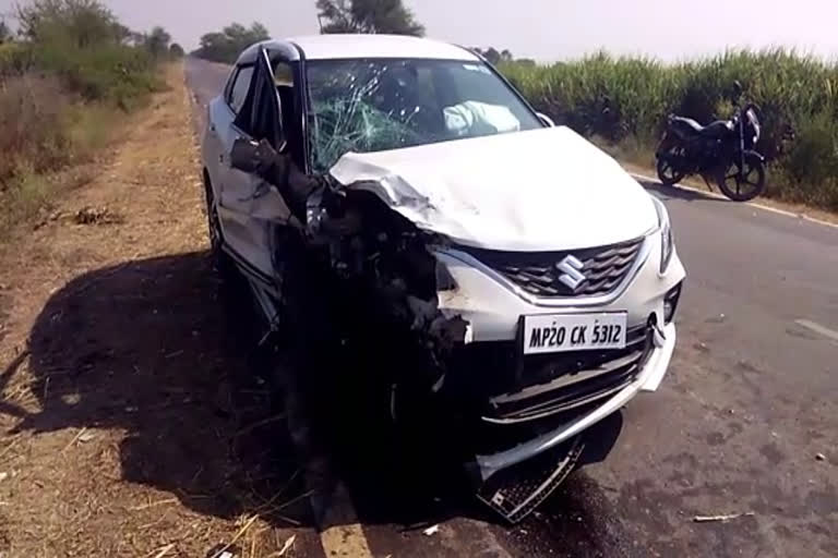 7 Injured in road accident in chilfi ghati kawardha