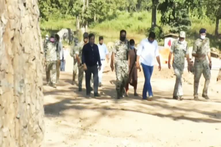 new-police-camp-opened-in-tiria-village-naxalite-affected-area-of-jagdalpur