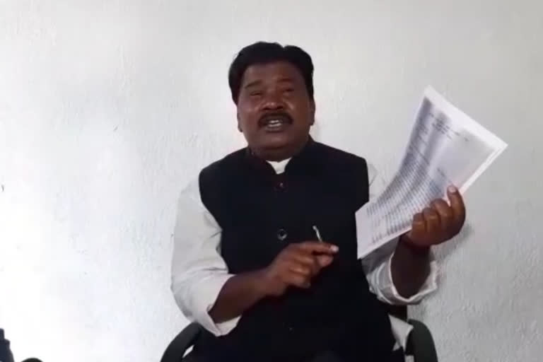 mla bandhu tirkey demanded action from cm on misappropriation of land in ranchi