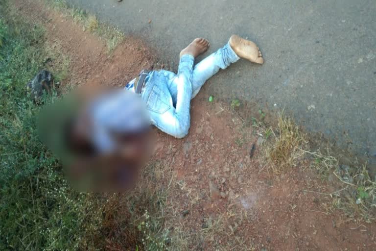 Murder of a person in Hubli