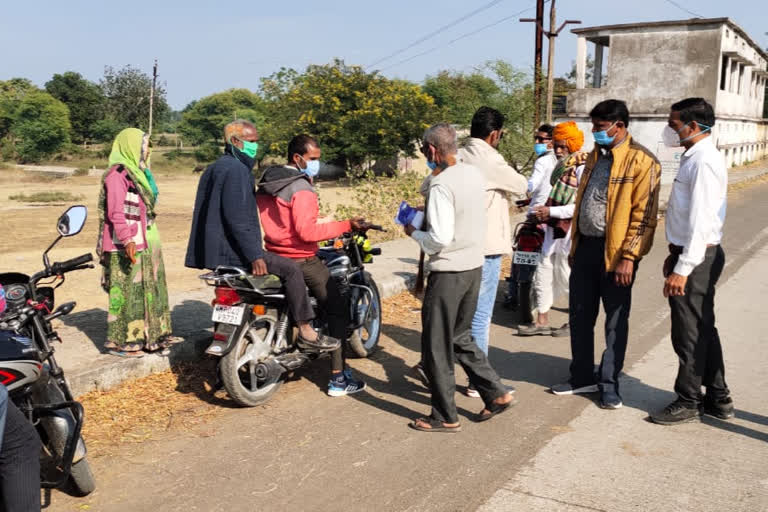 not wear masks in Shajapur