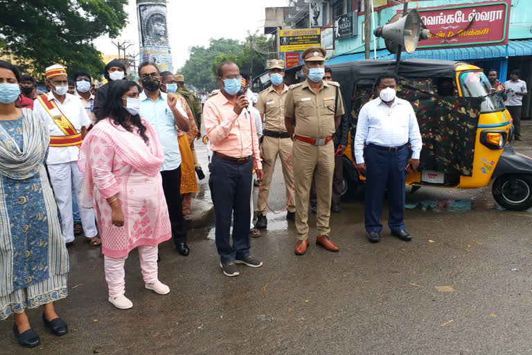 Villupuram Collector personally inspected the Nivar storm precautionary measures