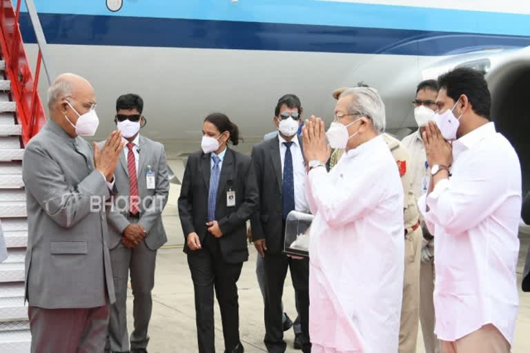 President visits Tirumala!!