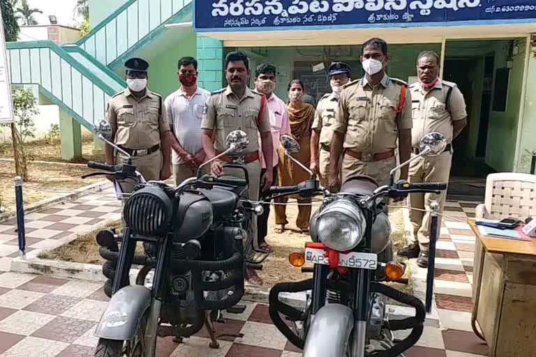 bikes under police custody